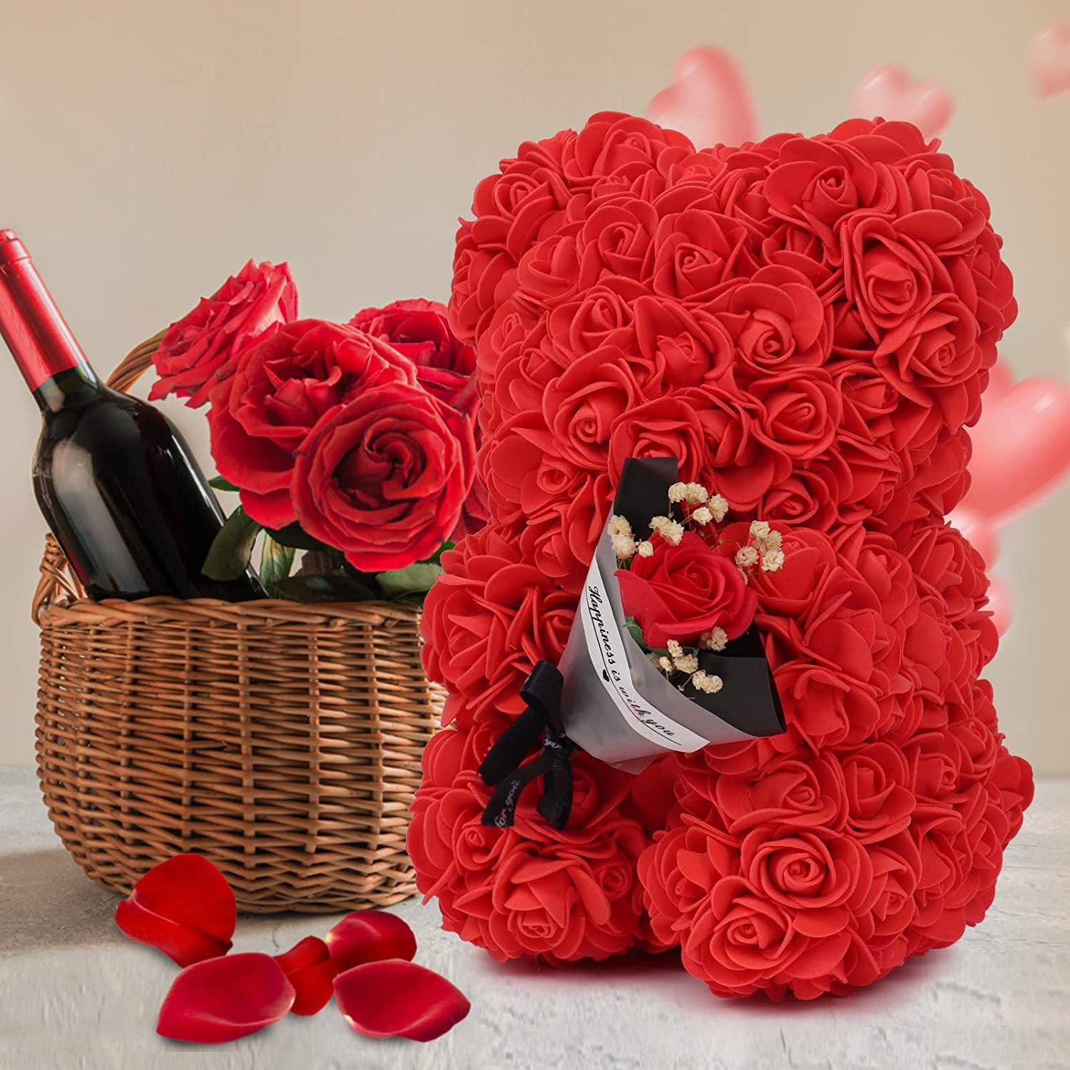 Rose teddy bear