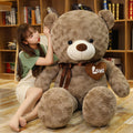 Large Rose Teddy Bear Hug Bear Doll Plush Toy Big Bear Doll Puppet Doll Love Panda Pillow